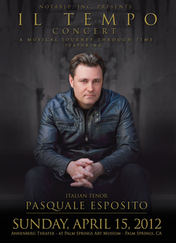IL TEMPO Debut Concert Poster
